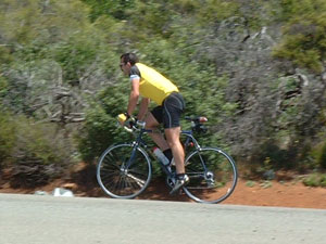 Mount Diablo Cyclist