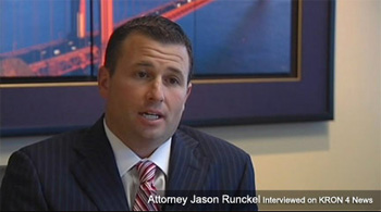 Jason Runckel on KRON 4 News