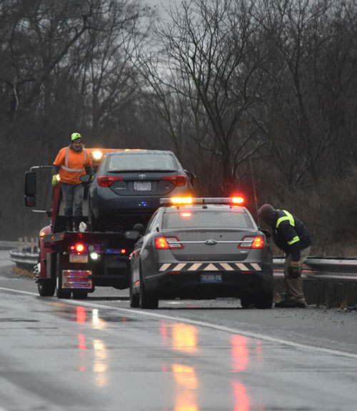 What to do when police arrive at accident scene