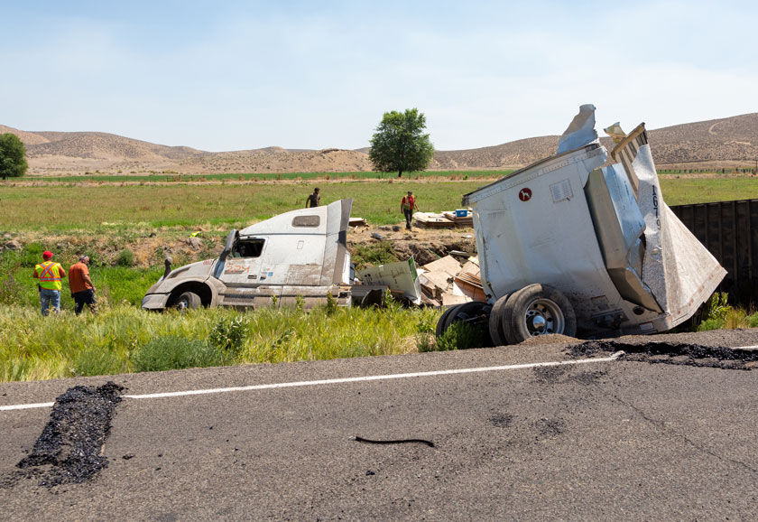 semi truck accidents