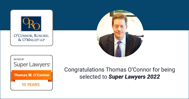 Thomas O’Connor Selected to Super Lawyers for 2022